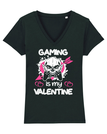 Gaming Is My Valentine Black