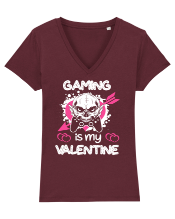 Gaming Is My Valentine Burgundy