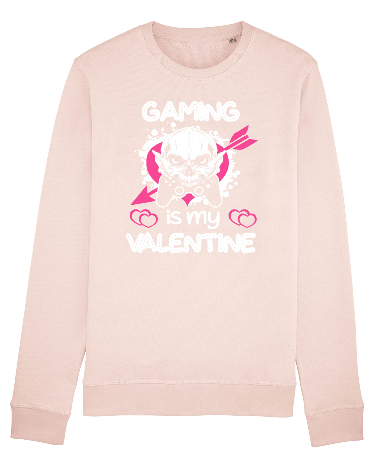 Bluză mânecă lungă Unisex Rise Candy Pink