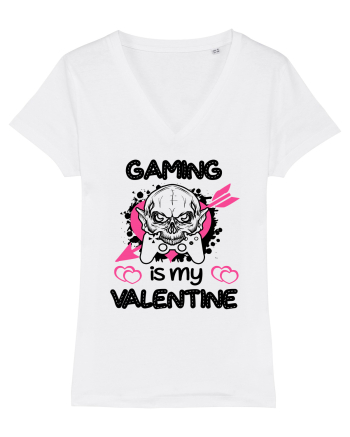 Gaming Is My Valentine White