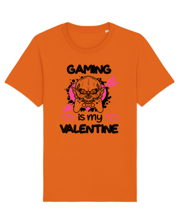 Gaming Is My Valentine Bright Orange