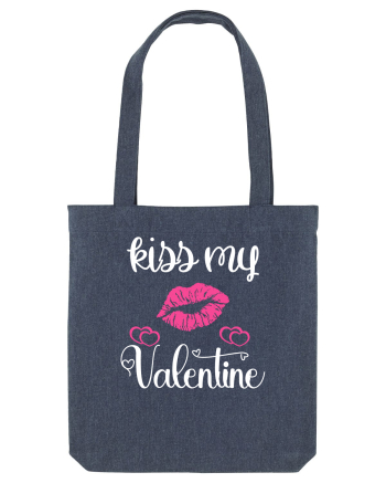 Kiss My Valentine Midnight Blue