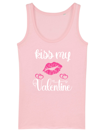 Kiss My Valentine Cotton Pink