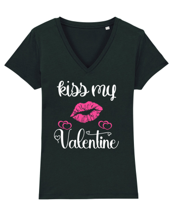 Kiss My Valentine Black