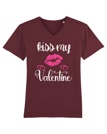 Kiss My Valentine Burgundy