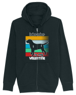 Labrador Is My Valentine Hanorac cu fermoar Unisex Connector