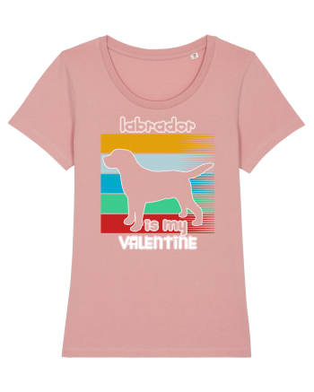 Labrador Is My Valentine Canyon Pink