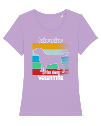 Labrador Is My Valentine Lavender Dawn