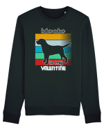 Labrador Is My Valentine Bluză mânecă lungă Unisex Rise