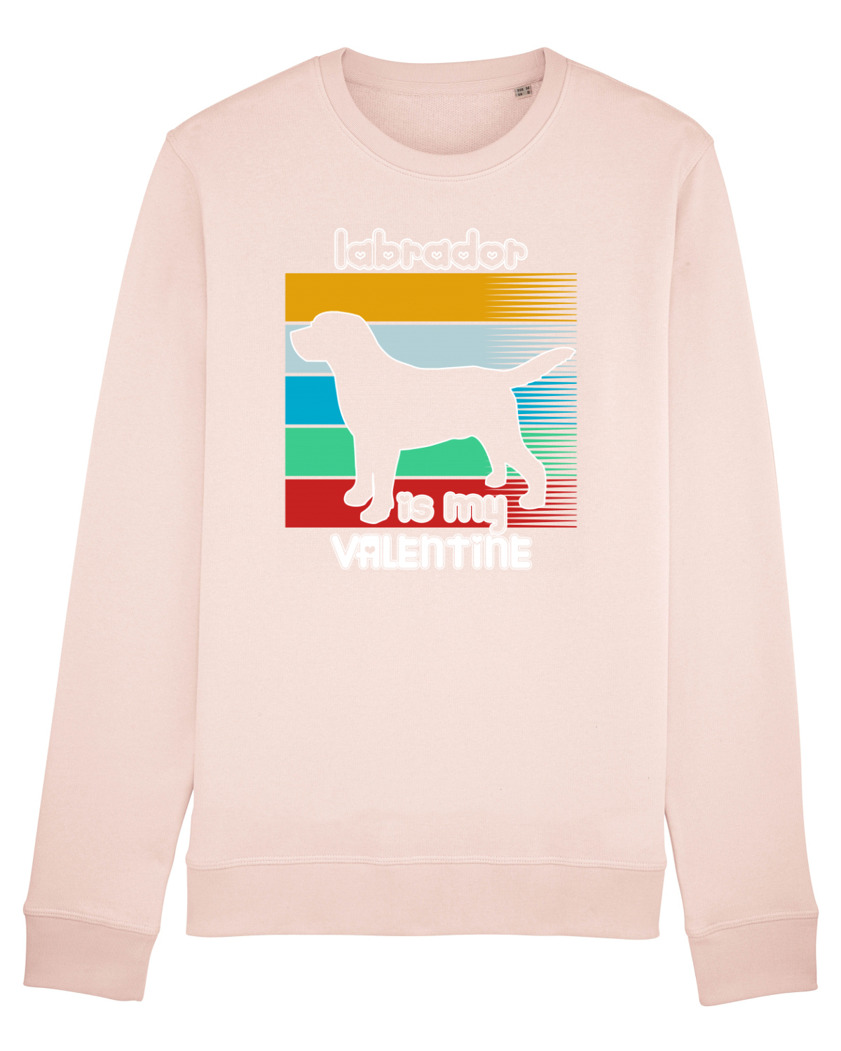 Bluză mânecă lungă Unisex Rise Candy Pink