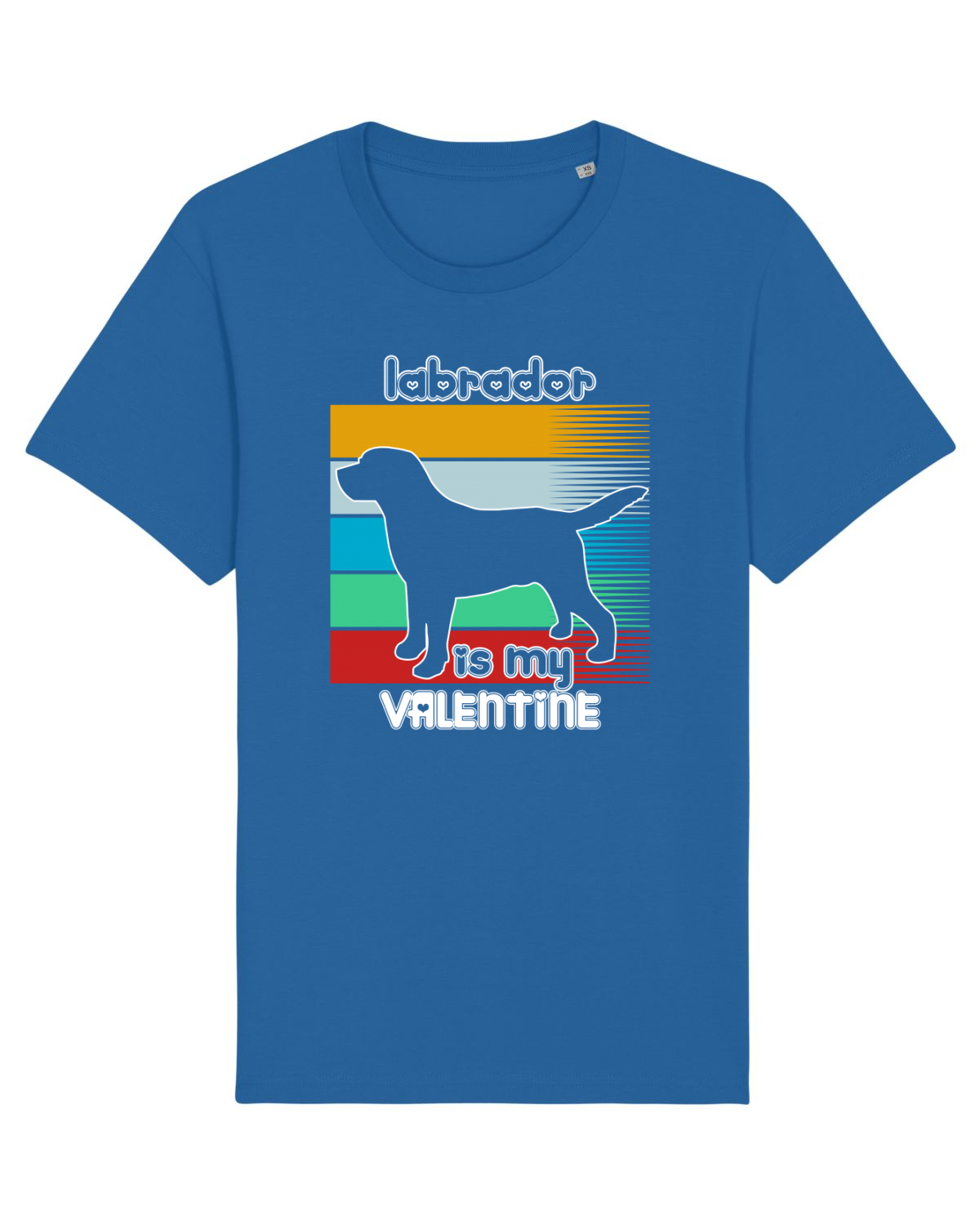 Tricou mânecă scurtă Unisex Rocker Royal Blue