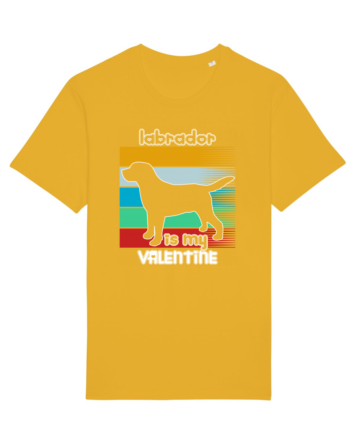Tricou mânecă scurtă Unisex Rocker Spectra Yellow
