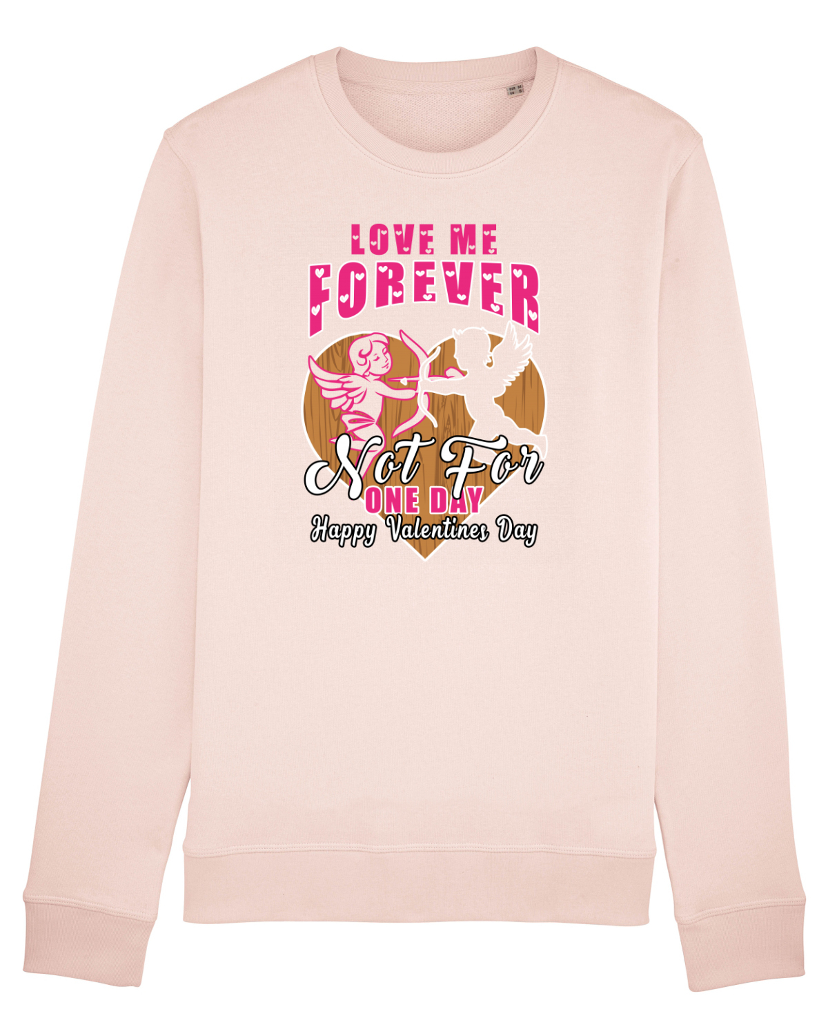 Bluză mânecă lungă Unisex Rise Candy Pink