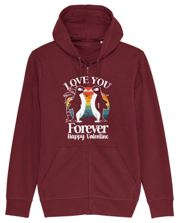 Love You Forever / pentru cupluri Burgundy