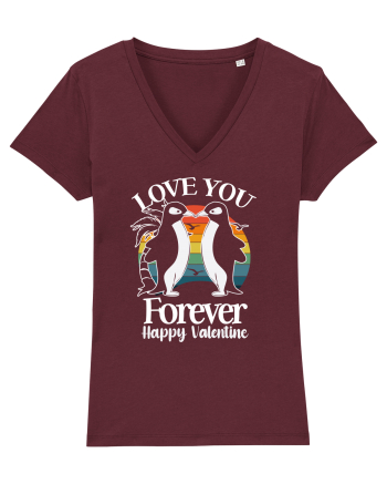 Love You Forever / pentru cupluri Burgundy