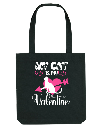 My Cat Is My Valentine Black
