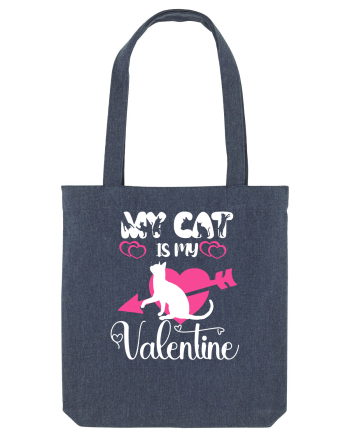 My Cat Is My Valentine Midnight Blue