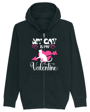 My Cat Is My Valentine Black
