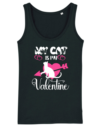 My Cat Is My Valentine Black