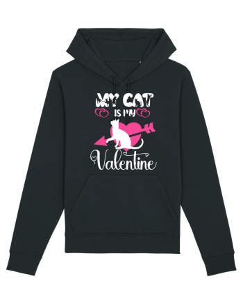My Cat Is My Valentine Black