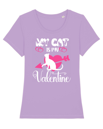 My Cat Is My Valentine Lavender Dawn