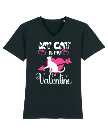My Cat Is My Valentine Black