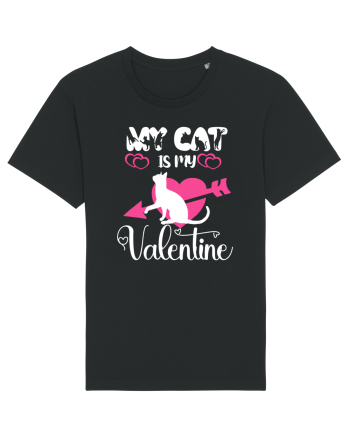 My Cat Is My Valentine Black
