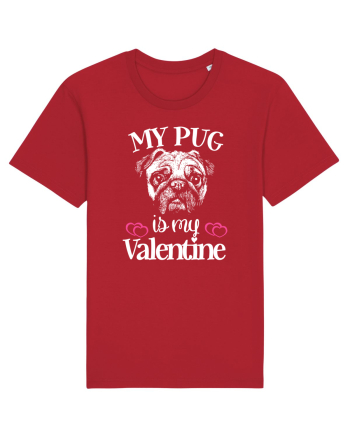 My Pug Is My Valentine Red