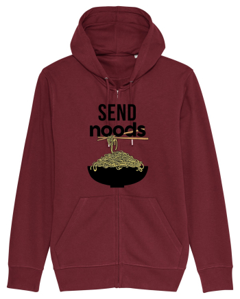 Send Noods Burgundy
