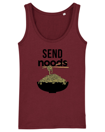 Send Noods Burgundy