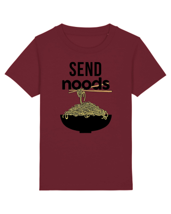 Send Noods Burgundy