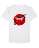 Japan  Tricou mânecă scurtă guler larg Bărbat Skater