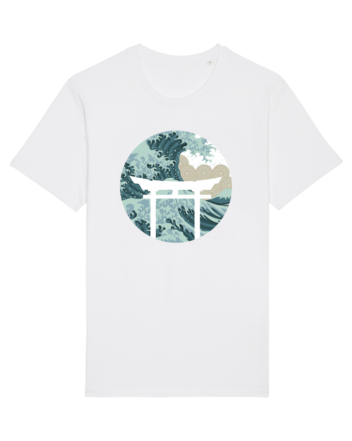 Tricou mânecă scurtă Unisex Rocker White