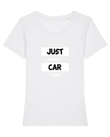 Just One More Car White
