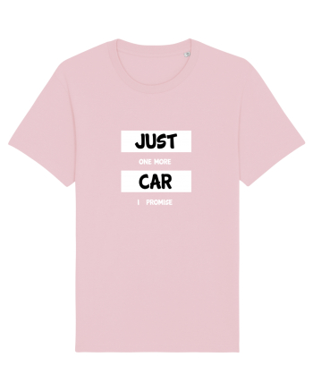 Just One More Car Cotton Pink
