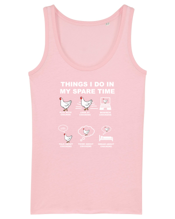 CHICKEN Cotton Pink