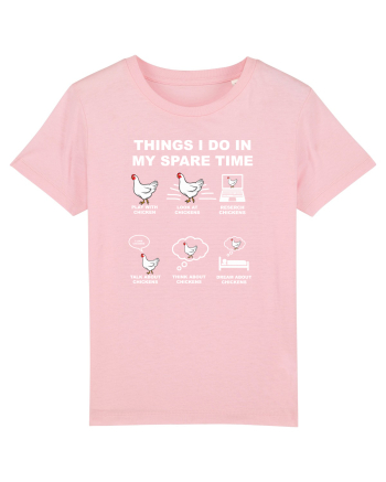 CHICKEN Cotton Pink