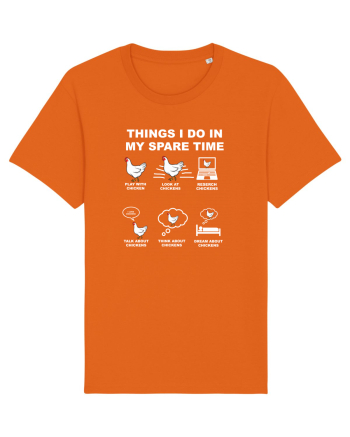 CHICKEN Bright Orange