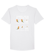 PARROTS Tricou mânecă scurtă guler larg Bărbat Skater