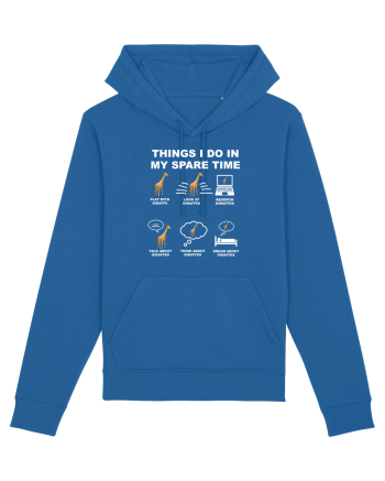 GIRAFFES Royal Blue