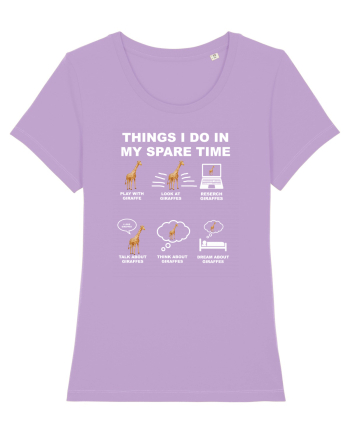 GIRAFFES Lavender Dawn