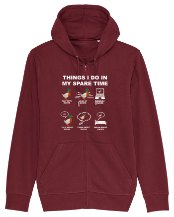 DUCKS Burgundy