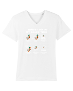 DUCKS Tricou mânecă scurtă guler V Bărbat Presenter