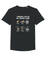 DUCKS Tricou mânecă scurtă guler larg Bărbat Skater