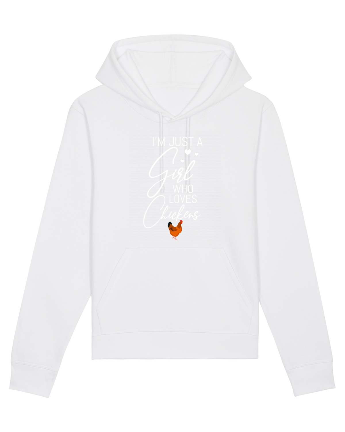 Hanorac Unisex Drummer White