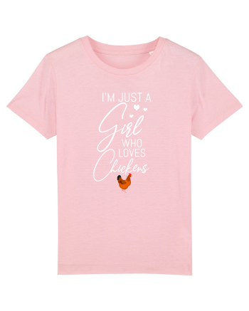 CHICKEN Cotton Pink