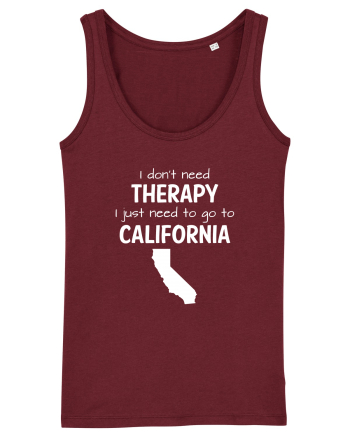 CALIFORNIA Burgundy