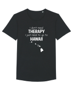 HAWAII Tricou mânecă scurtă guler larg Bărbat Skater