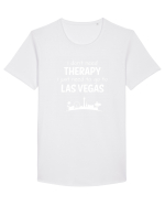 LAS VEGAS Tricou mânecă scurtă guler larg Bărbat Skater