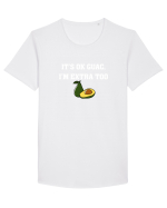 GUACAMOLE Tricou mânecă scurtă guler larg Bărbat Skater